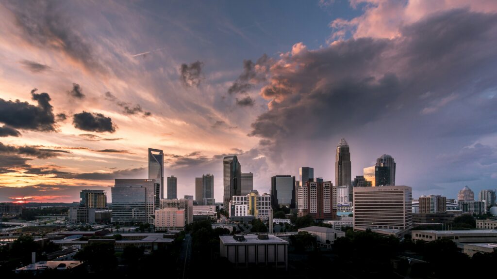Charlotte, NC -- Skyline